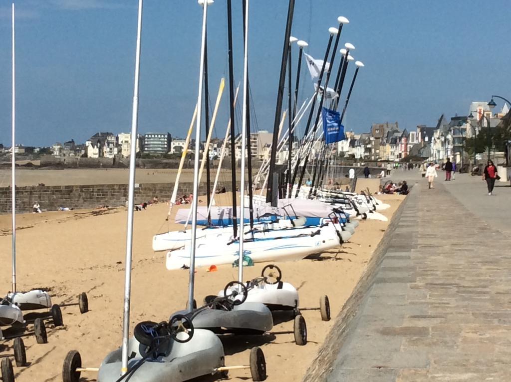 Bel Horizon, Au Pied De La Plage Du Sillon Saint-Malo Ngoại thất bức ảnh